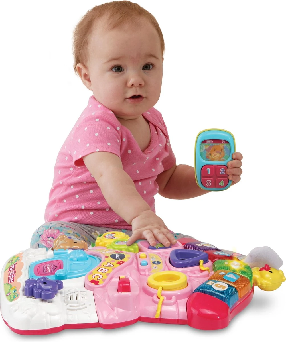 VTech 2 In 1 Baby Walker - Educatief Babyspeelgoed - Roze - 9 Tot 36 Maanden 9 VTech 2 In 1 Baby Walker - Educatief Babyspeelgoed - Roze - 9 Tot 36 Maanden - Afbeelding 7