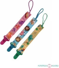 3 Stuks – Speenkoorden Voordeelverpakking – Dierenrijk