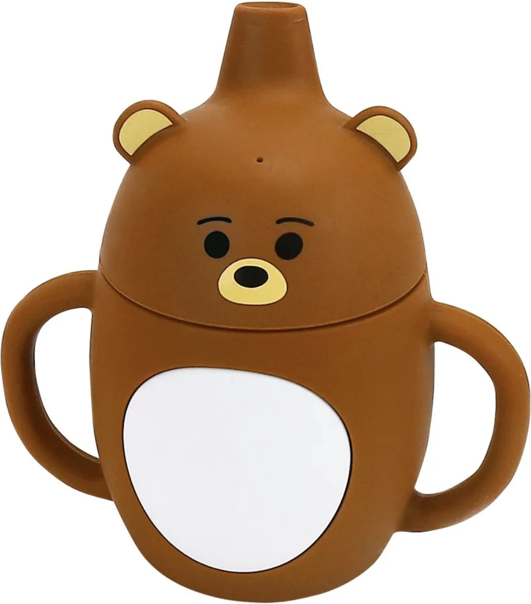 Drinkbeker Voor Peuters - Dieren Vorm - Herbruikbaar - Drinkbeker Kinderen - Siliconen - Kleuter - Baby - Panda 6 Drinkbeker Voor Peuters - Dieren Vorm - Herbruikbaar - Drinkbeker Kinderen - Siliconen - Kleuter - Baby - Panda - Afbeelding 4