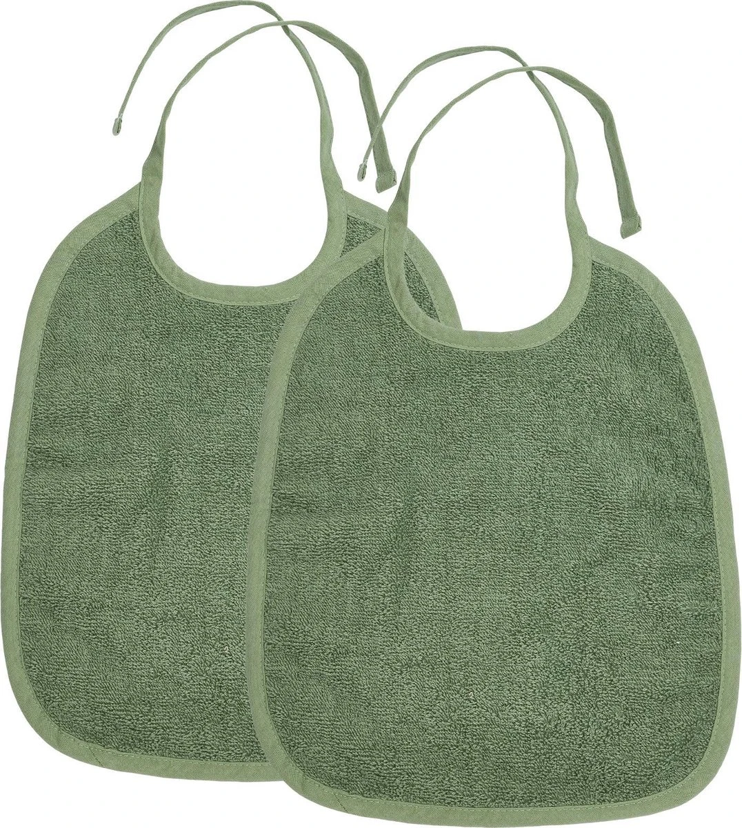 Meyco - Slab Basic Badstof 2-pack - Forest Green 3 Meyco - Slab Basic Badstof 2-pack - Forest Green