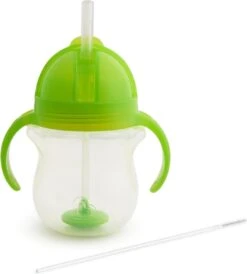 Munchkin Tip & Sip Drinkbeker Met Rietje Groen