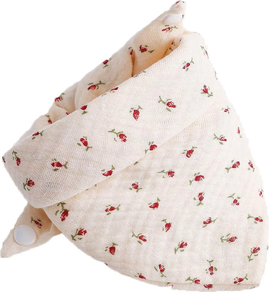7 Stuks Hydrofiele Bandana Slabbetjes - Bloemenprint Hartjes Stippen 4 7 Stuks Hydrofiele Bandana Slabbetjes - Bloemenprint Hartjes Stippen - Afbeelding 2
