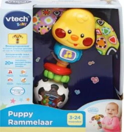 VTech Baby Puppy Rammelaar - Educatief Babyspeelgoed - 3 Tot 36 Maanden -Winkel Voor Babyproducten 1129x1200