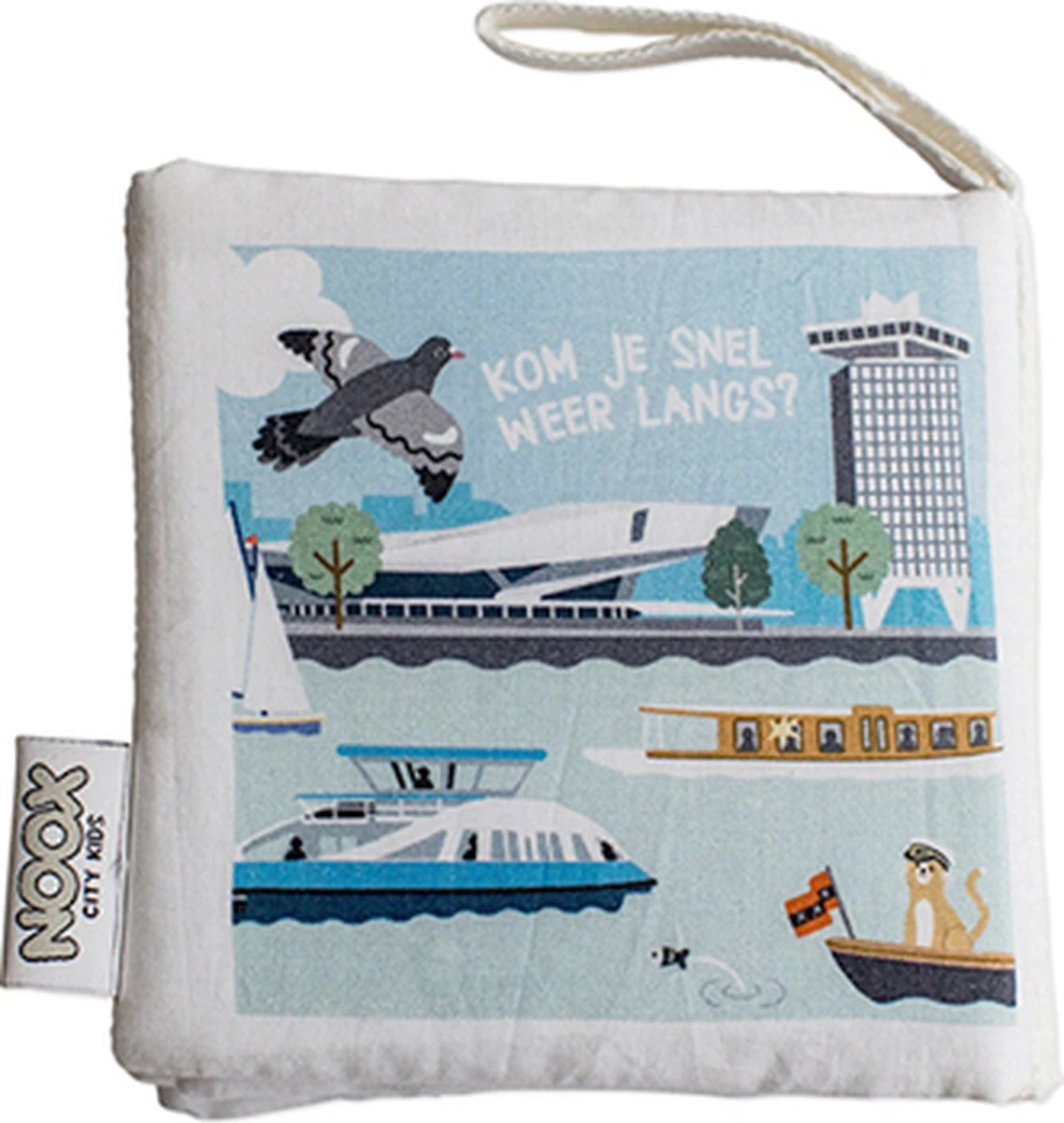 Zacht Babyboekje Amsterdam - 100% Katoen - Fairly Made - In Mooie Geschenkverpakking - Duurzaam En Origineel Kraamcadeau 9 Zacht Babyboekje Amsterdam - 100% Katoen - Fairly Made - In Mooie Geschenkverpakking - Duurzaam En Origineel Kraamcadeau - Afbeelding 7