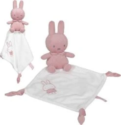 Tiamo Collection Knuffeldoekje Nijntje - Pink Baby Rib -Winkel Voor Babyproducten 1158x1200