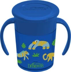 Dr. Brown's Dr Brown's - Cheers 360° Drinkbeker - 6+ Maanden - Blauw - 200ml -Winkel Voor Babyproducten 1188x1200 1