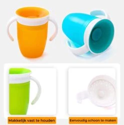 Deryan Luxe Quuby Drinkbeker 360 Trainer - Oefenbeker - Antilekbeker - Grijs -Winkel Voor Babyproducten 1197x1200 10