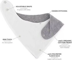 Set Van 6 Multicolor Slabbetjes - 100% Organisch Katoen & Fleece - Bandana Slab - Slabber - Kwijl Slabbetjes - Slabbertjes Baby - Kraamcadeau Jongen - Meisje -Winkel Voor Babyproducten 1200x1003 2