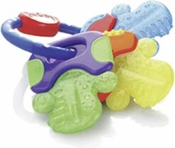 Nûby Bijtspeeltje Koelbijtsleutels - Blauw - 3m+