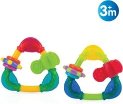 Nuby - Bijtspeelgoed - Bijtdriehoek - 3m+ -Winkel Voor Babyproducten 1200x1013