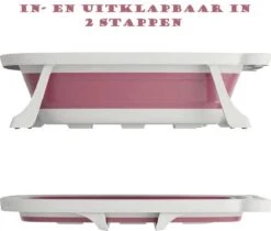 Babybadje - Peuterbadje - Opvouwbaar - Incl. Baby Badkussen - 84 Cm Lang - 0 Tot 3 Jaar - Roze -Winkel Voor Babyproducten 1200x1022 2