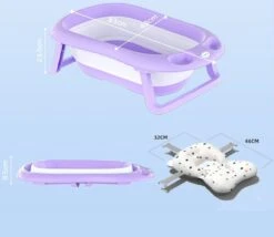 K IKIDO Babybadje - 3 In 1 Opvouwbaar - Multifunctioneel - Inclusief Badkussen - Baby Badje - Babybad - Peuterbadje - Lichtgewicht - Blauw -Winkel Voor Babyproducten 1200x1042 3