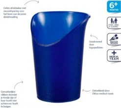 Difrax Oefen Drinkbeker - Wit -Winkel Voor Babyproducten 1200x1071