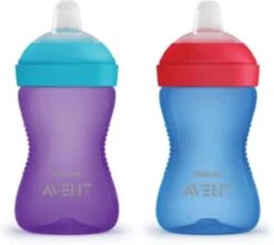 Philips Avent Zachte Bijtbestendige Tuitbeker 9+ Mnd SCF802/01 - Drinkbeker -Winkel Voor Babyproducten 1200x1076