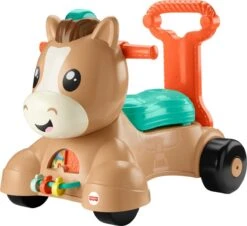Fisher Price Fisher-Price Pony Loopvriendje - Looptrainer Baby - Bruin - Groen -Winkel Voor Babyproducten 1200x1099