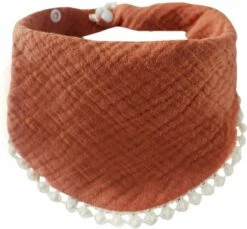 MINIIYOU - 6 Stuks - Hydrofiele Bandana Slabbetjes Meisje Franjes - Roze Geel - Beige -Winkel Voor Babyproducten 1200x1112 4