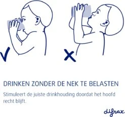 Difrax Oefen Drinkbeker - Wit -Winkel Voor Babyproducten 1200x1122 1