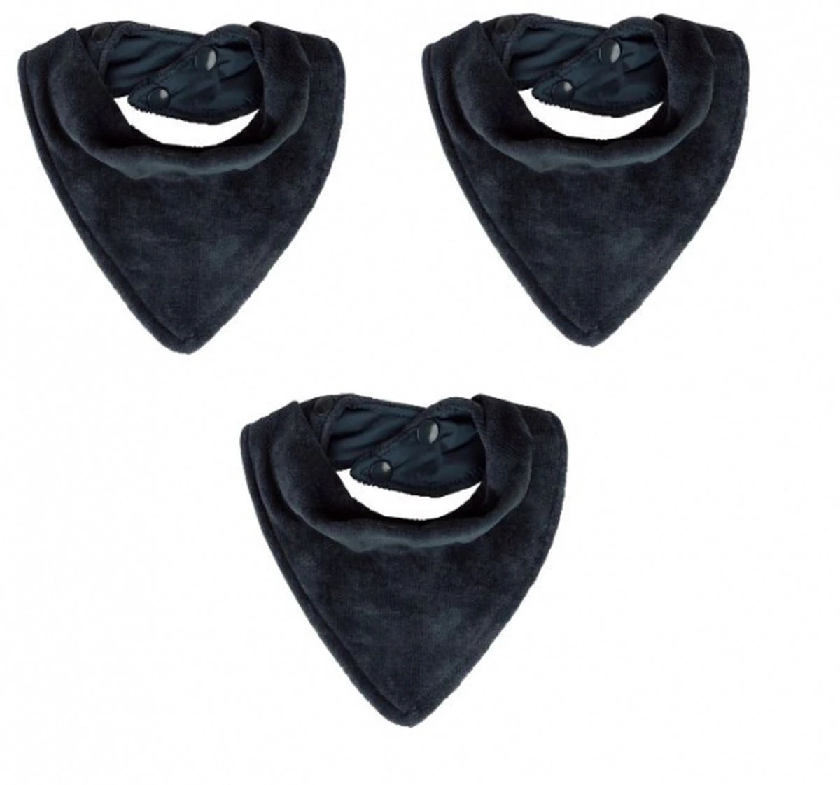 Silly Billyz Slabbertje Towel Bandana Bibs Navy Vintage 3 Stuks 3 Silly Billyz Slabbertje Towel Bandana Bibs Navy Vintage 3 Stuks