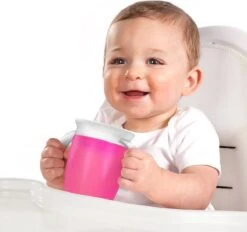 Munchkin Miracle 360 Trainer Cup/oefenbeker Roze -Winkel Voor Babyproducten 1200x1128 1