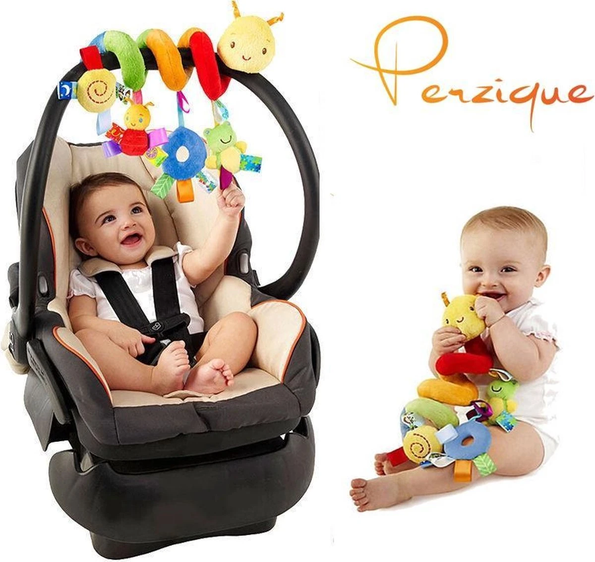 Merkloos Baby Spiraal Rups– Baby Knuffels - Baby Speelgoed - Baby Rammelaar - Boxspiraal - Maxi Cosi Spiraal - Kinderwagen Speelgoed Spiraal - Buggy Speelgoed - Auto Knuffel - Baby Spiraal Speeltje – Autostoel Ketting - Kinder Wagen Knuffels 3 Merkloos Baby Spiraal Rups– Baby Knuffels - Baby Speelgoed - Baby Rammelaar - Boxspiraal - Maxi Cosi Spiraal - Kinderwagen Speelgoed Spiraal - Buggy Speelgoed - Auto Knuffel - Baby Spiraal Speeltje – Autostoel Ketting - Kinder Wagen Knuffels