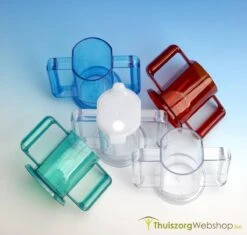 HandyCup Met Deksel - Drinkbeker Met 2 Handgrepen - Blauw - 200ml -Winkel Voor Babyproducten 1200x1142 4