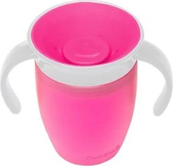 Munchkin Miracle 360 Trainer Cup/oefenbeker Roze -Winkel Voor Babyproducten 1200x1156 3
