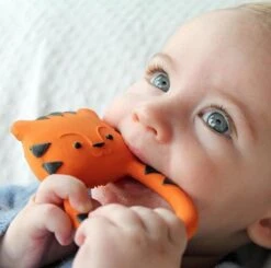 Lanco Rubberen Bijtring - Nalu De Tijger - Oranje -Winkel Voor Babyproducten 1200x1191