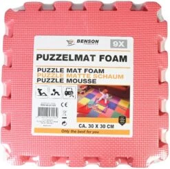 Benson 9 Stuks Zwarte Puzzel Vloertegels Foam 30 X 30 Cm - Puzzel Speelmat - Baby/peuter Speelgoed Matten -Winkel Voor Babyproducten 1200x1192 1