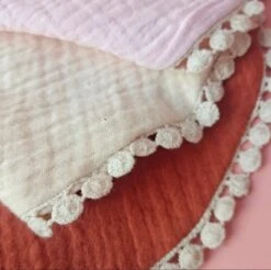 Set Van 6 Aardetinten Slabbetjes - 100% Organisch Katoen - Bandana Slab - Hydrofiel - Slabber - Kwijl Slabbetjes - Slabbertjes Baby - Kraamcadeau Meisje -Winkel Voor Babyproducten 1200x1196 7