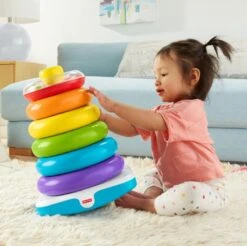 Fisher Price Fisher-Price Stapelringen - Grote Kleurenringpiramide -Winkel Voor Babyproducten 1200x1197 2