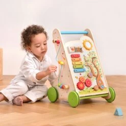 New Classic Toys® New Classic Toys Houten Activiteiten Duw- Loopwagen -Winkel Voor Babyproducten 1200x1198 1