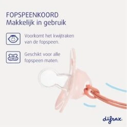 Difrax - Fopspeenkoord - 0+ Maanden - Groen / Sage 12 Difrax - Fopspeenkoord - 0+ Maanden - Groen / Sage -Winkel Voor Babyproducten 1200x1198 5