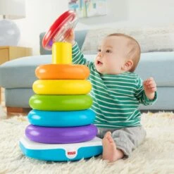 Fisher Price Fisher-Price Stapelringen - Grote Kleurenringpiramide -Winkel Voor Babyproducten 1200x1200 121