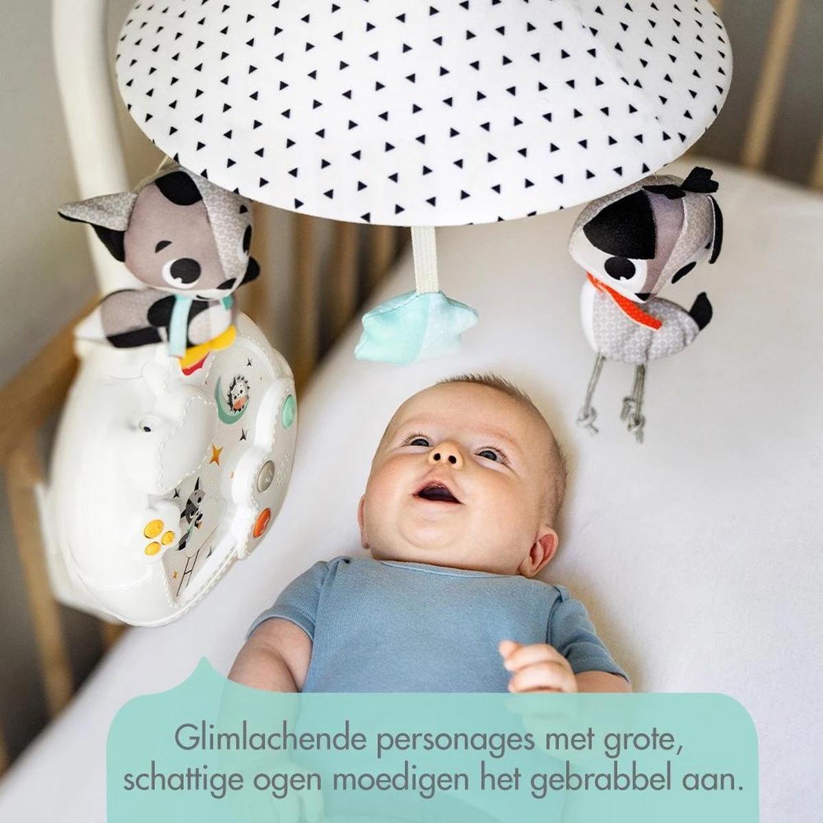 Tiny Love Magical Night 3-in-1 Muziekmobiel Met Projector - Magical Tales - Zwart/Wit 12 Tiny Love Magical Night 3-in-1 Muziekmobiel Met Projector - Magical Tales - Zwart/Wit - Afbeelding 10