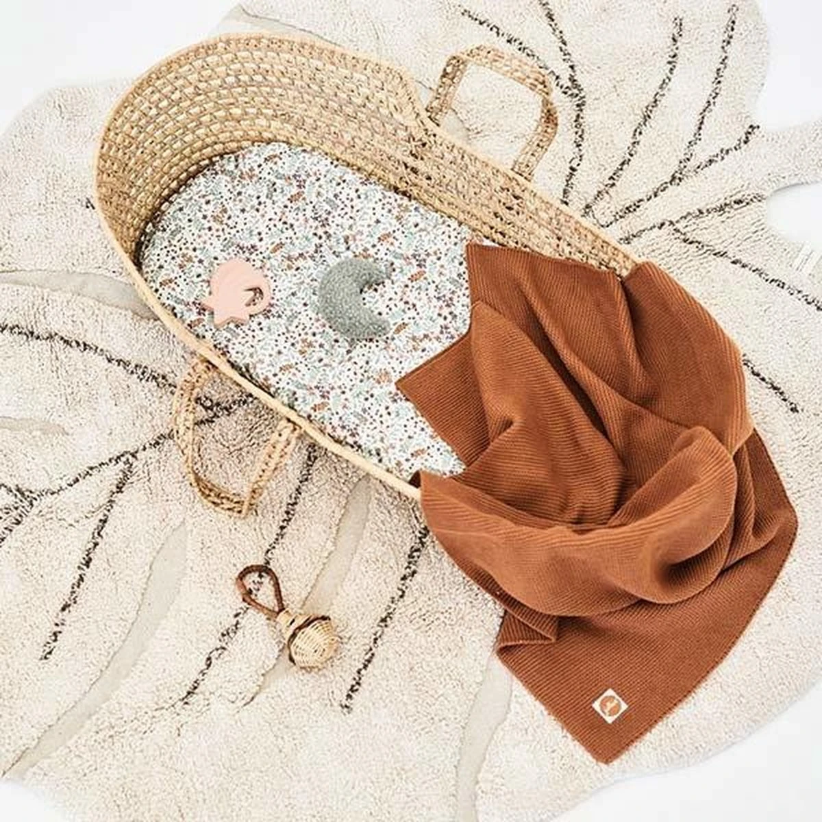 Jollein Rammelaar Moon - Ash Green 8 Jollein Rammelaar Moon - Ash Green - Afbeelding 6