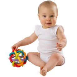 Playgro Buigbare Bendy Ball - Grijp- En Bijtspeelgoed - Incl Rammelaar - Activiteitenbal -Winkel Voor Babyproducten 1200x1200 191