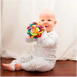 Playgro Buigbare Bendy Ball - Grijp- En Bijtspeelgoed - Incl Rammelaar - Activiteitenbal -Winkel Voor Babyproducten 1200x1200 193