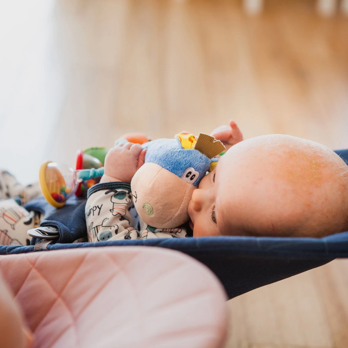 Playgro Clip Clop Rammelaar - Blauw - Activiteitenspeeltje - Kraamkado 11 Playgro Clip Clop Rammelaar - Blauw - Activiteitenspeeltje - Kraamkado - Afbeelding 9