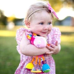 Playgro Clip Clop Rammelaar - Roze - Activiteitenspeeltje - Kraamkado -Winkel Voor Babyproducten 1200x1200 206