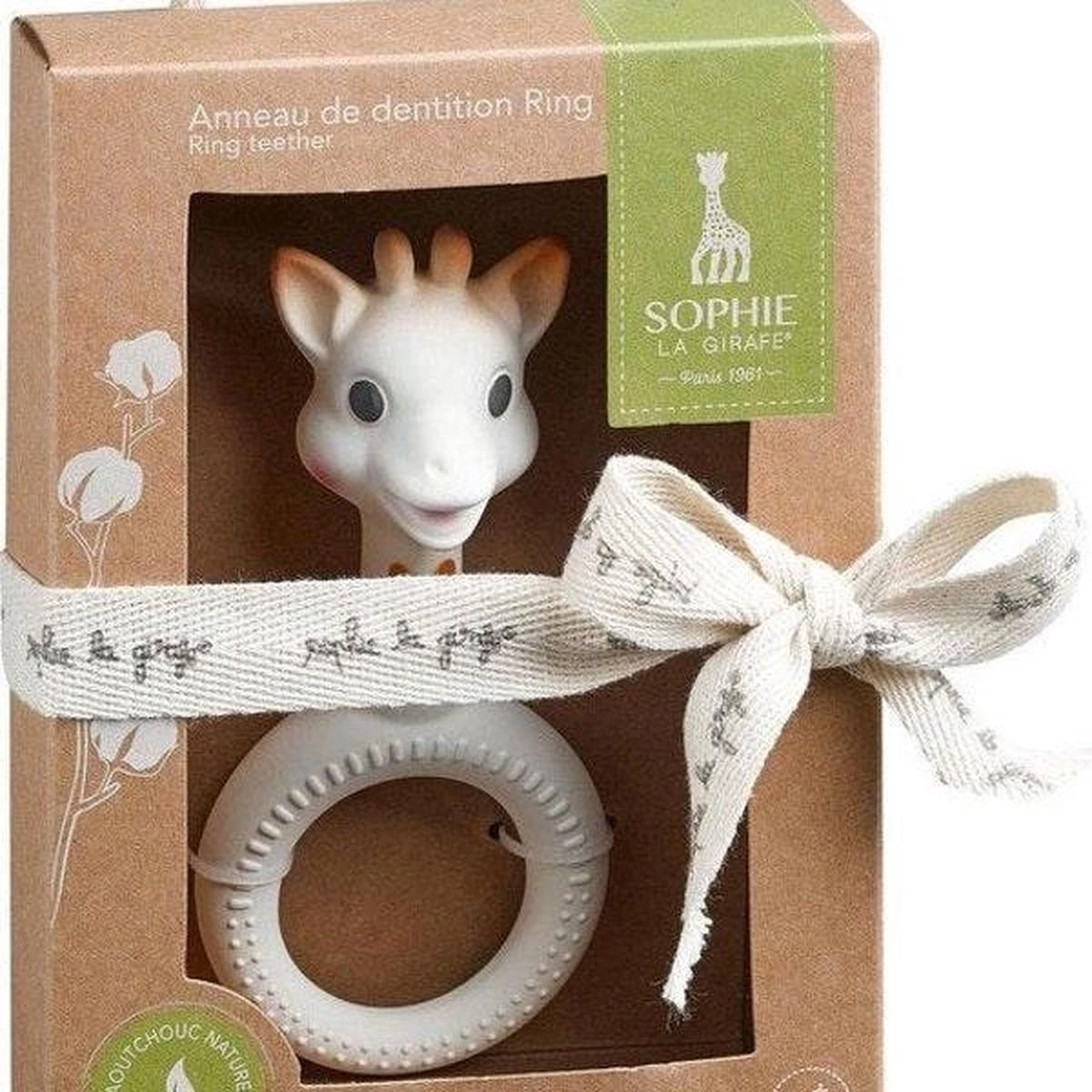 Sophie De Giraf - So Pure - Bijtspeeltje - Bijtring 6 Sophie De Giraf - So Pure - Bijtspeeltje - Bijtring - Afbeelding 4