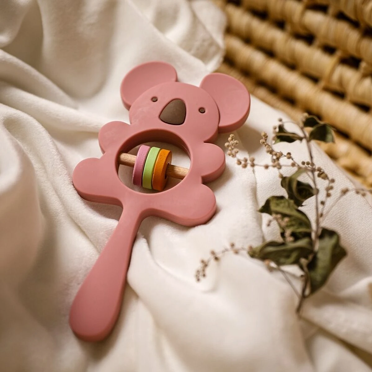 Merkloos Bijtring - Rammelaar - Babys - Speelgoed - Babyspeelgoed - Kraamcadeau - Siliconen - BPA Vrij - Roze 5 Merkloos Bijtring - Rammelaar - Babys - Speelgoed - Babyspeelgoed - Kraamcadeau - Siliconen - BPA Vrij - Roze - Afbeelding 3