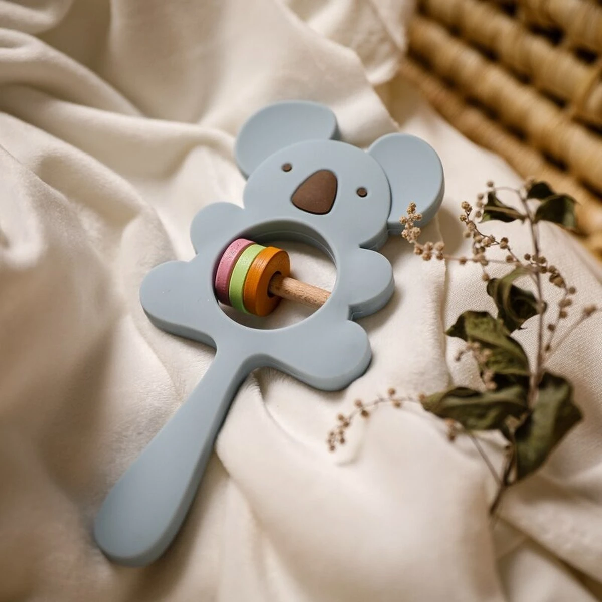 Merkloos Bijtring - Rammelaar - Babys - Speelgoed - Babyspeelgoed - Kraamcadeau - Siliconen - BPA Vrij - Blauw 7 Merkloos Bijtring - Rammelaar - Babys - Speelgoed - Babyspeelgoed - Kraamcadeau - Siliconen - BPA Vrij - Blauw - Afbeelding 5