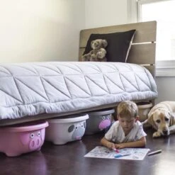 Prince Lionheart Tubimal® Met Hangmat | Baby & Peuter Badje | Opbergruimte Met Deksel | Stapelbaar | Herbruikbaar - Blauw / Olifant -Winkel Voor Babyproducten 1200x1200 299