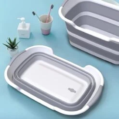 Merkloos Baby Badje Opvouwbaar - Multifunctioneel - Wasmand - Opbergmand - Speelgoed Opslag - Babybadje -Winkel Voor Babyproducten 1200x1200 348