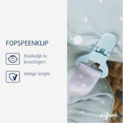 Difrax - Fopspeenkoord - 0+ Maanden - Groen / Sage 9 Difrax - Fopspeenkoord - 0+ Maanden - Groen / Sage -Winkel Voor Babyproducten 1200x1200 403