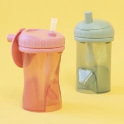 Difrax Rietjesbeker Antilek - 250 Ml - Raspberry/Roze -Winkel Voor Babyproducten 1200x1200 482