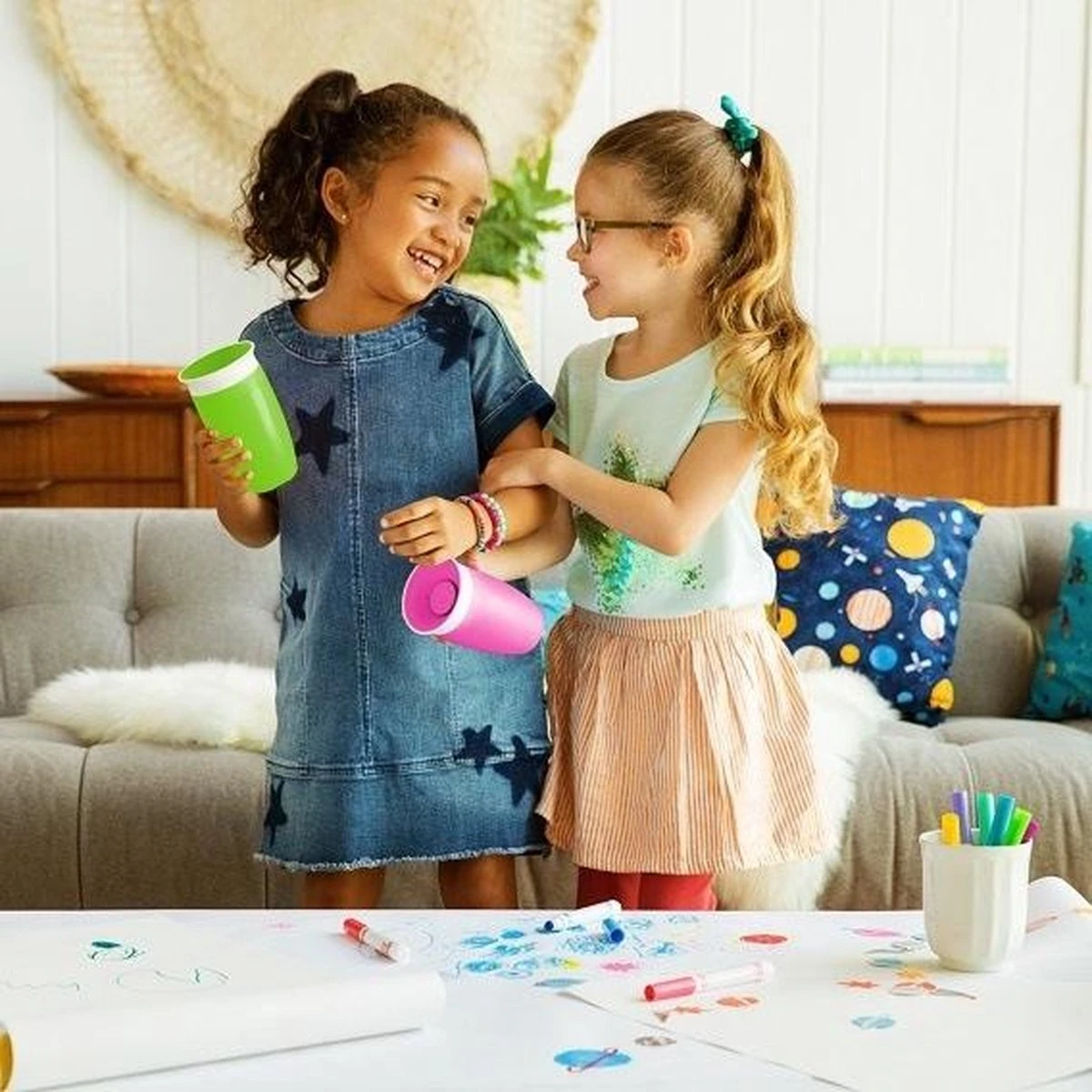 Munchkin Miracle Drinkbeker 360 Sippy Cup Groen 11 Munchkin Miracle Drinkbeker 360 Sippy Cup Groen - Afbeelding 9