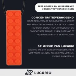 Bijtketting - Kauwketting | Bouwblokje Patroon Oranje -Winkel Voor Babyproducten 1200x1200 49