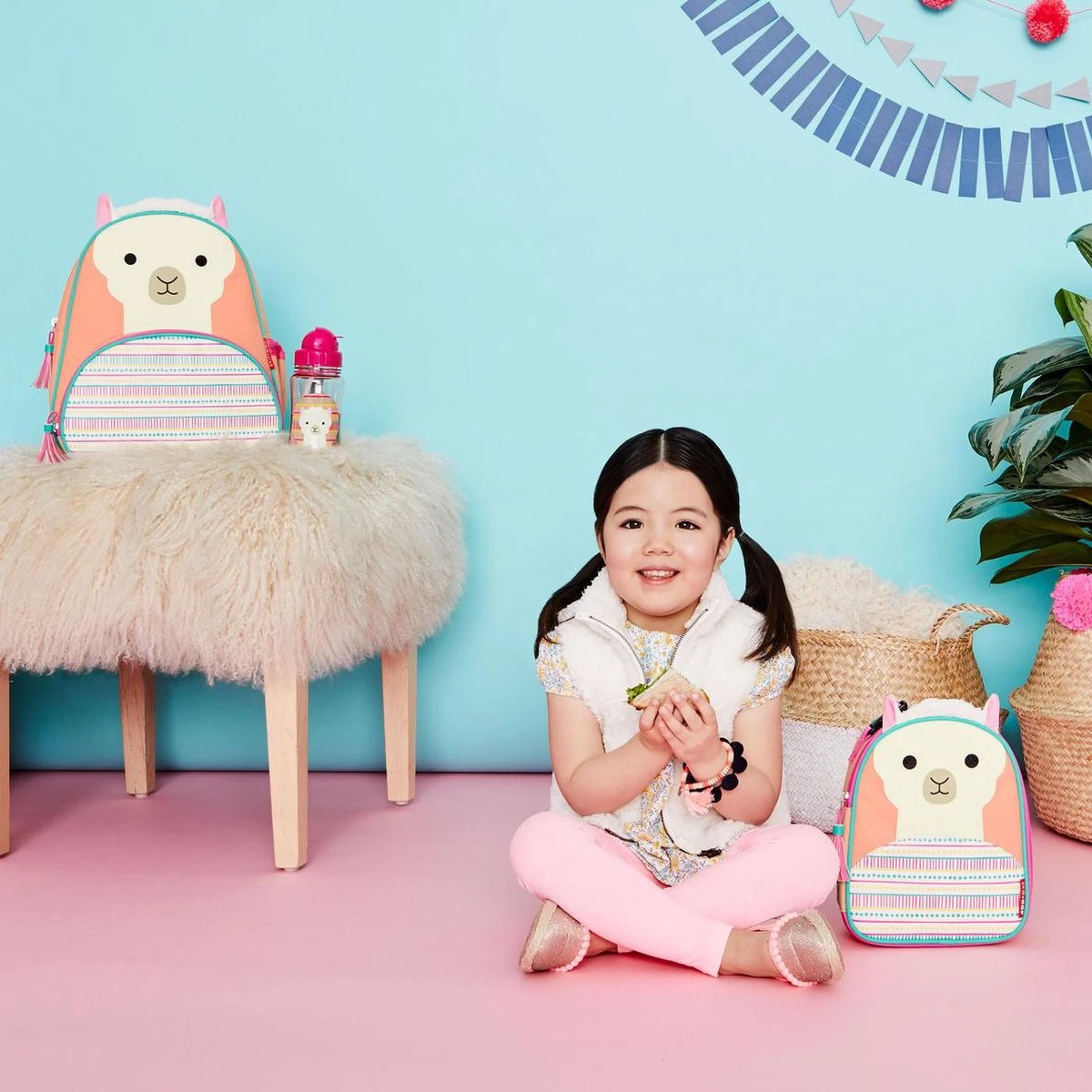 Skip Hop Zoo Drinkbeker - Met Rietje - 350 Ml - Llama 8 Skip Hop Zoo Drinkbeker - Met Rietje - 350 Ml - Llama - Afbeelding 6