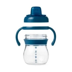 OXO Tot Transitions Drinkbeker - Tuitbeker Baby - Antilekbeker - Drinkbeker Baby - Drinkbekers -150ml Met Handvat - Navy -Winkel Voor Babyproducten 1200x1200 516